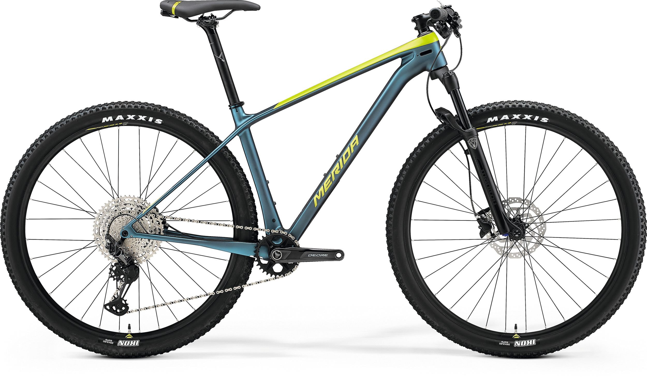 MERIDA BIG.NINE 3000 Silk Lime/Teal-Blue XL(21)
