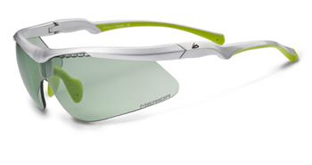 MERIDA - Brýle 838 bílo/zelené (zelená skla)
