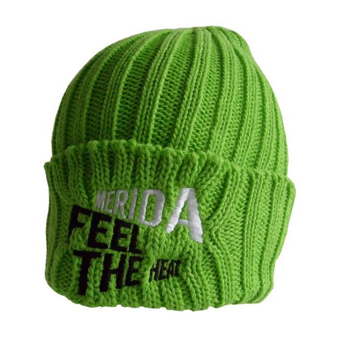 MERIDA - Zimní čepice "Feel the heat" zelená
