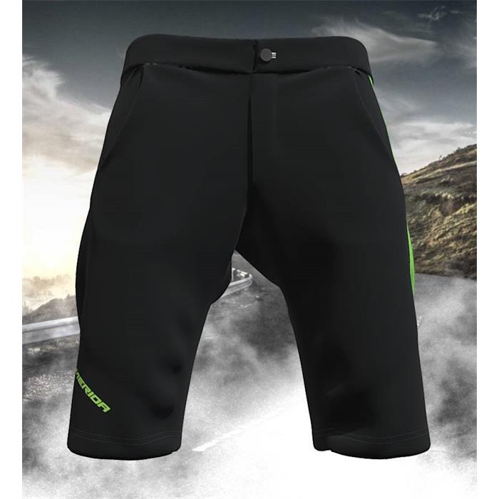 MERIDA - Kalhoty pánské GSG BAGGY černo-zelené