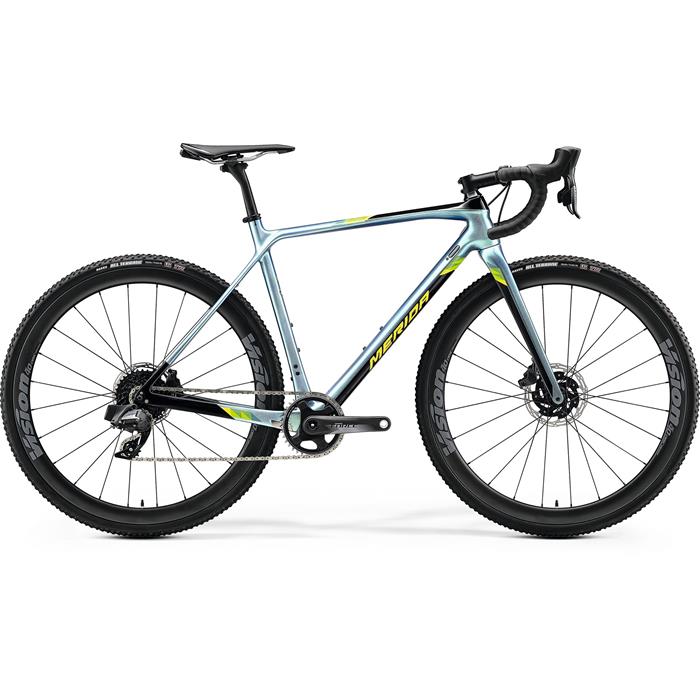 MERIDA MISSION CX FORCE EDITION Glossy Sparkling Blue/Black(Lime)