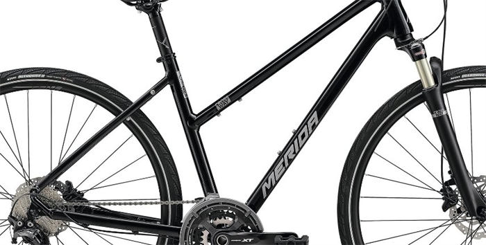 Rám CROSSWAY XT-EDITION Glossy Black(Matt Silver) LADY