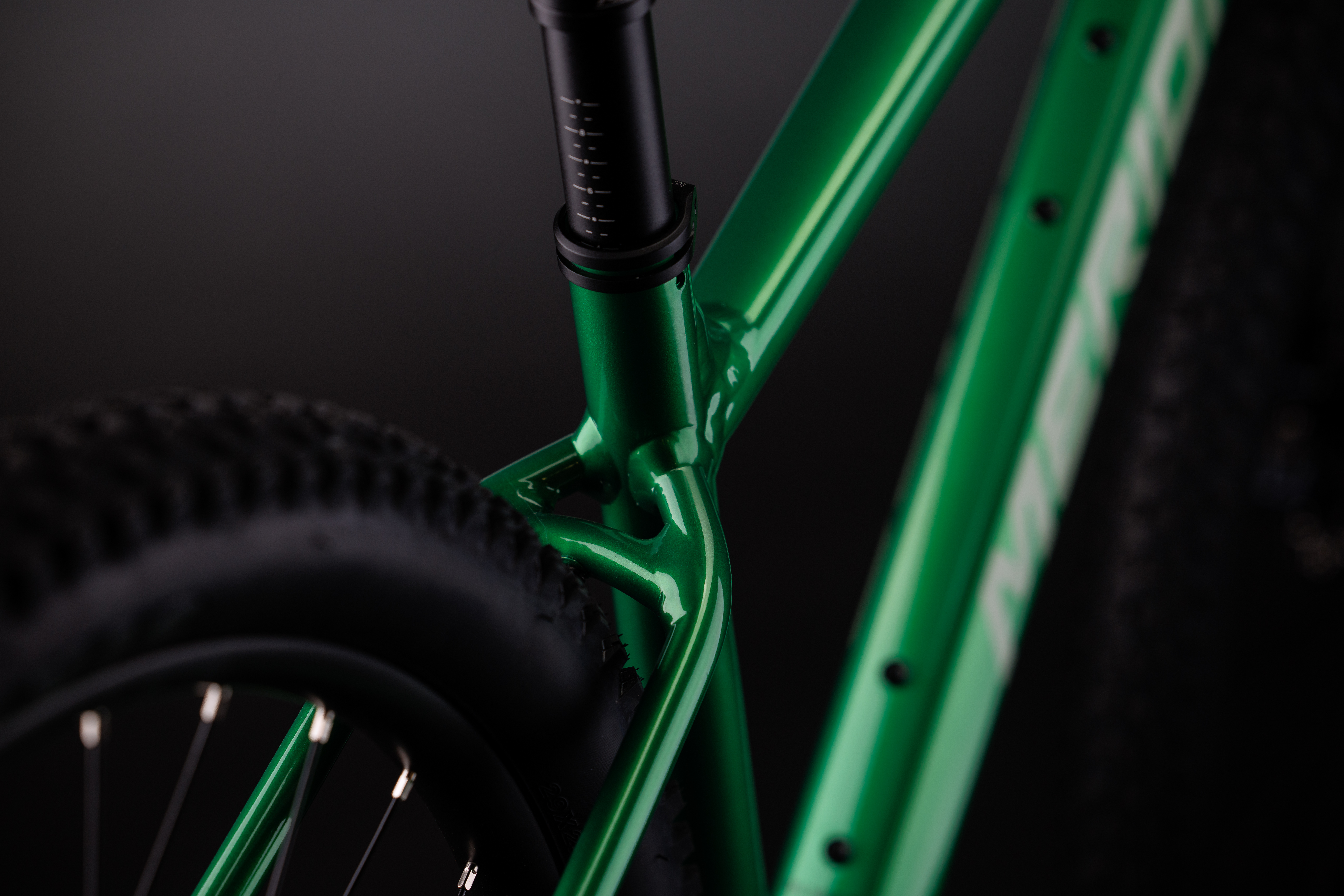 Boční pohled rámu