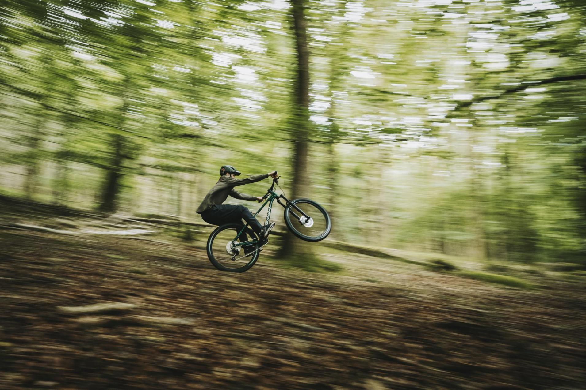 Boční pohled rámu