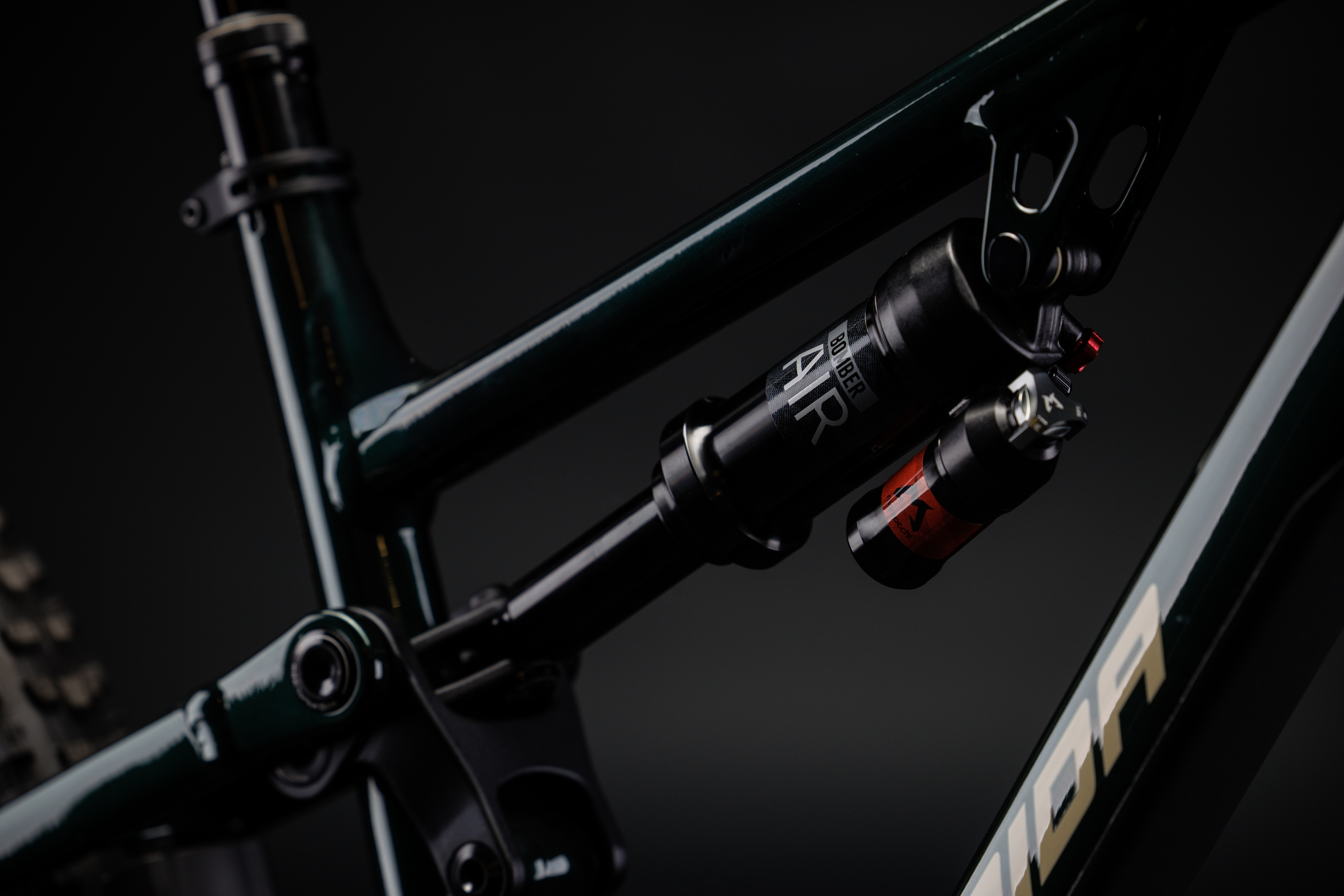 Boční pohled rámu