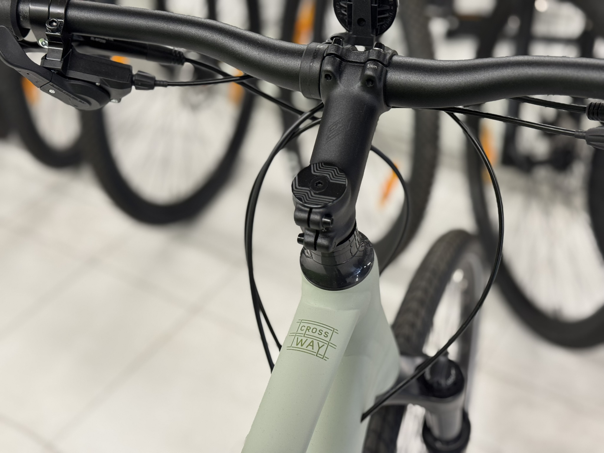 Boční pohled rámu