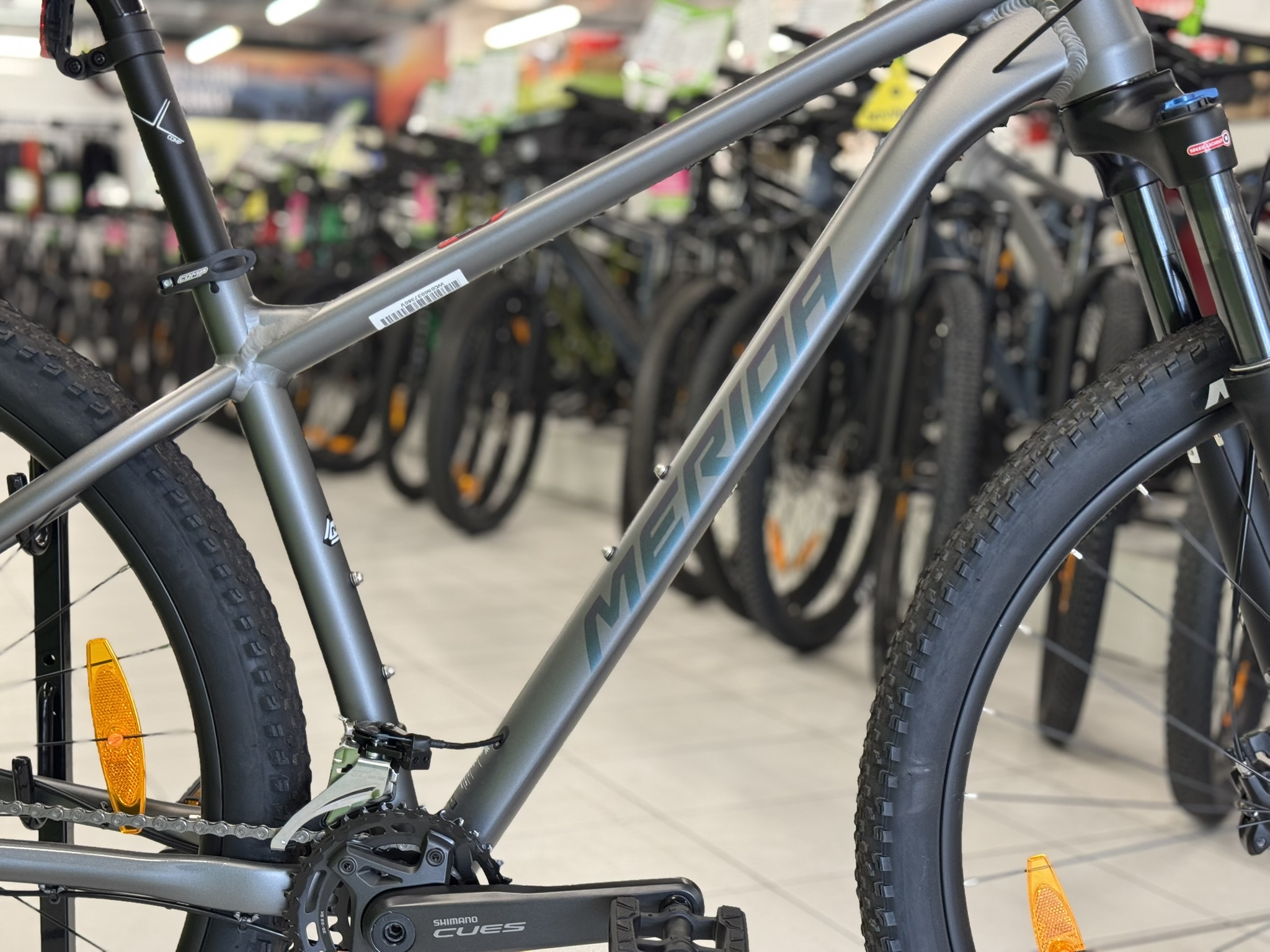 Boční pohled rámu