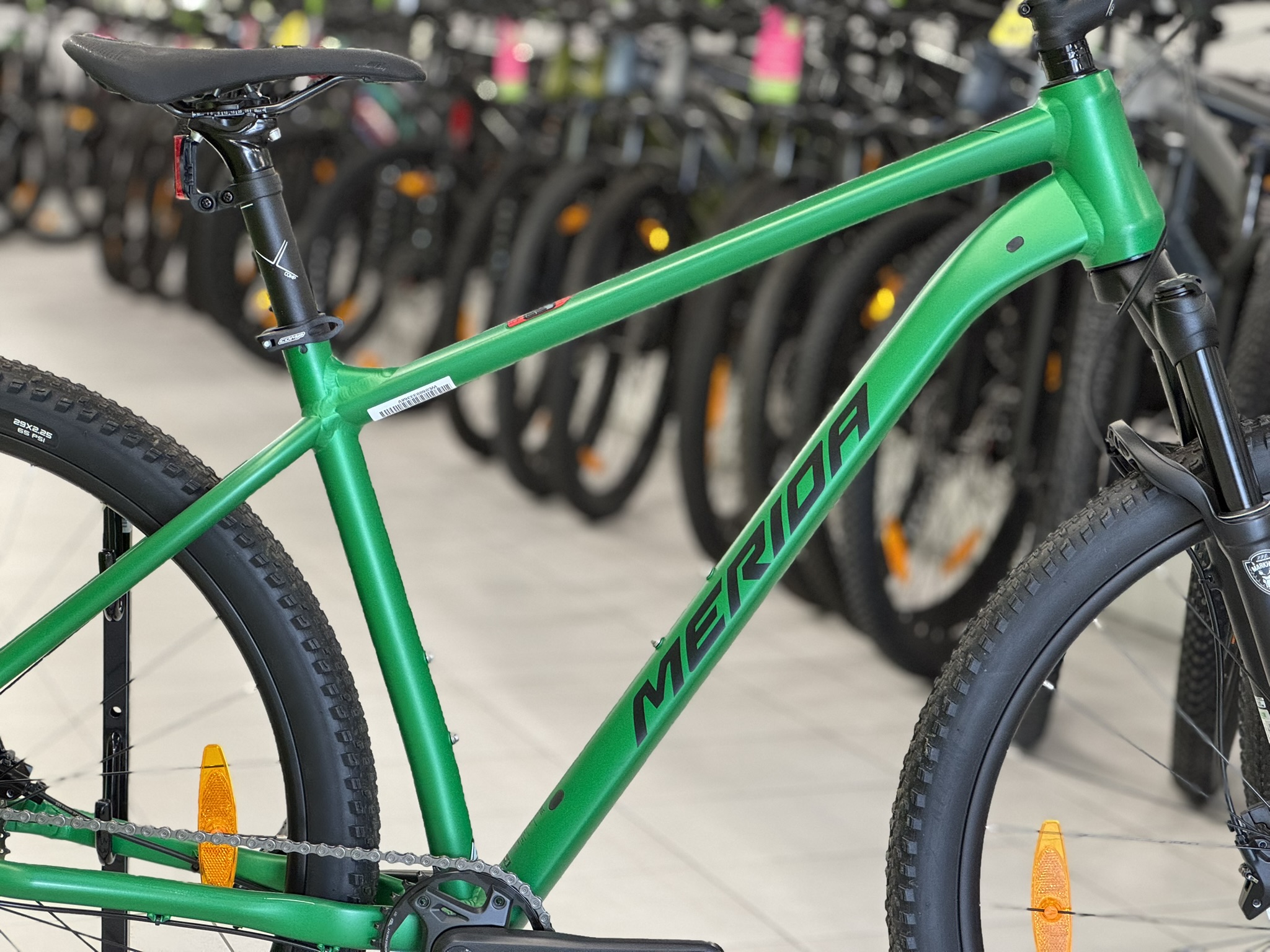 Boční pohled rámu