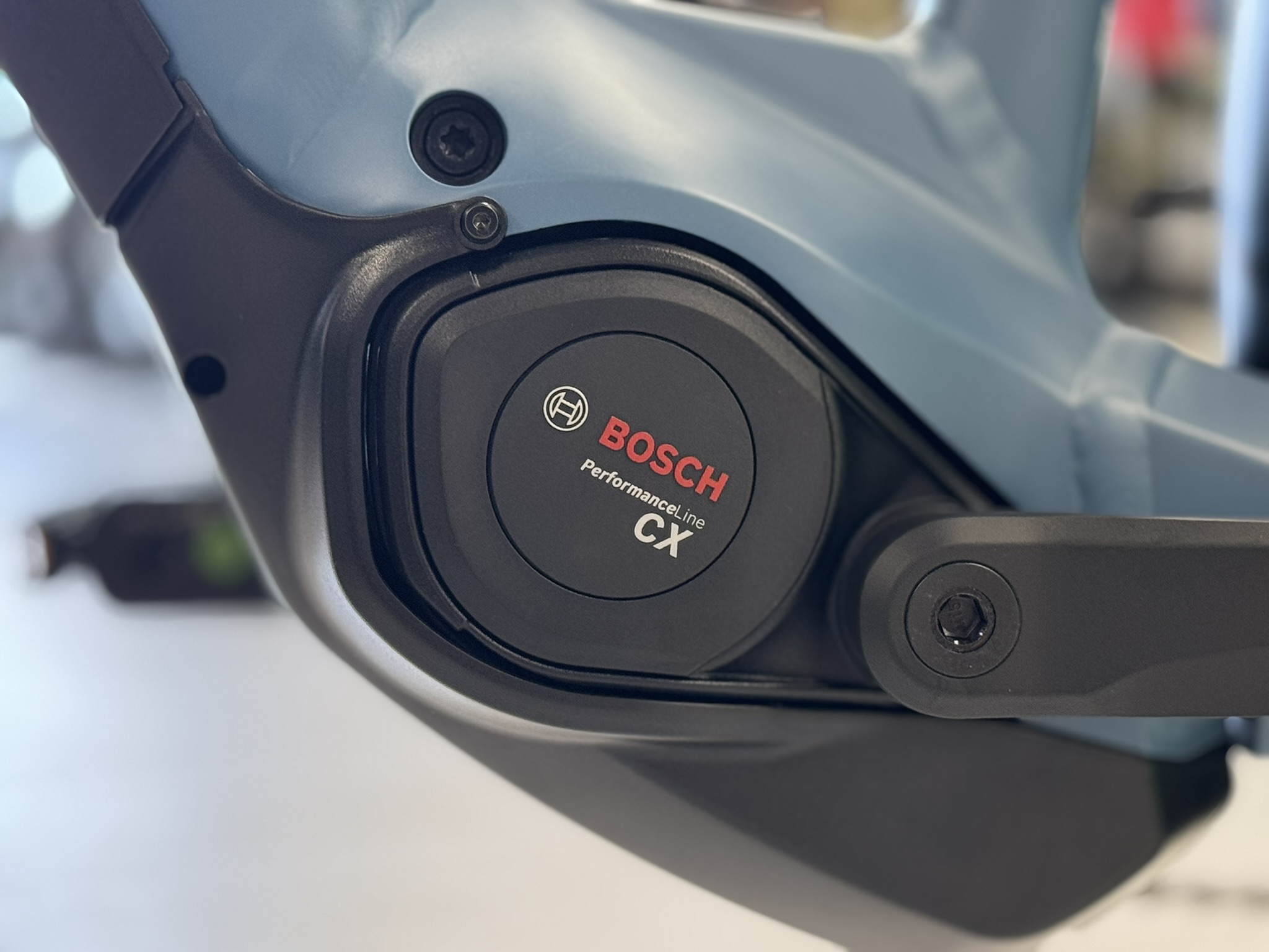 Boční pohled rámu