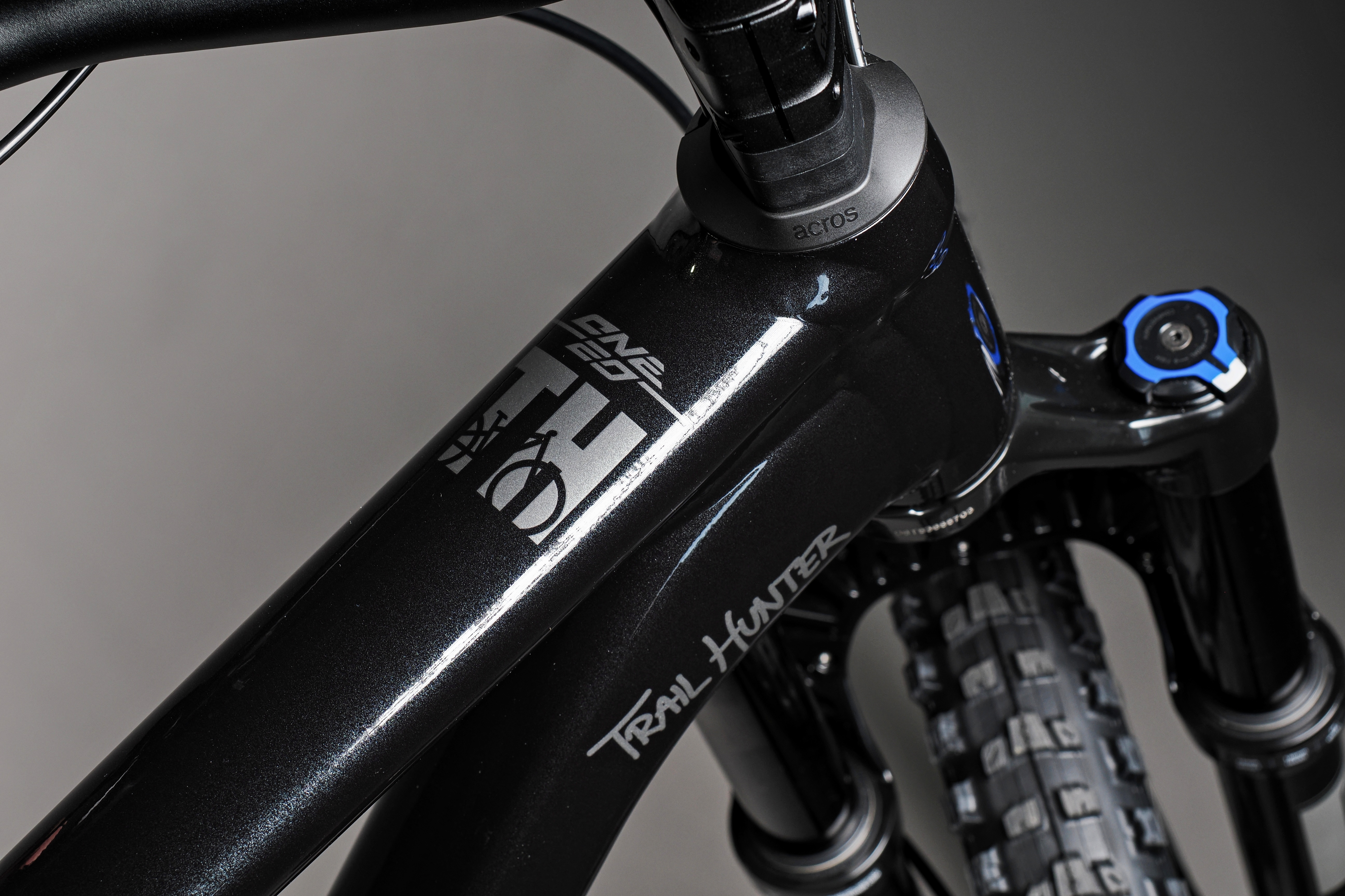 Boční pohled rámu