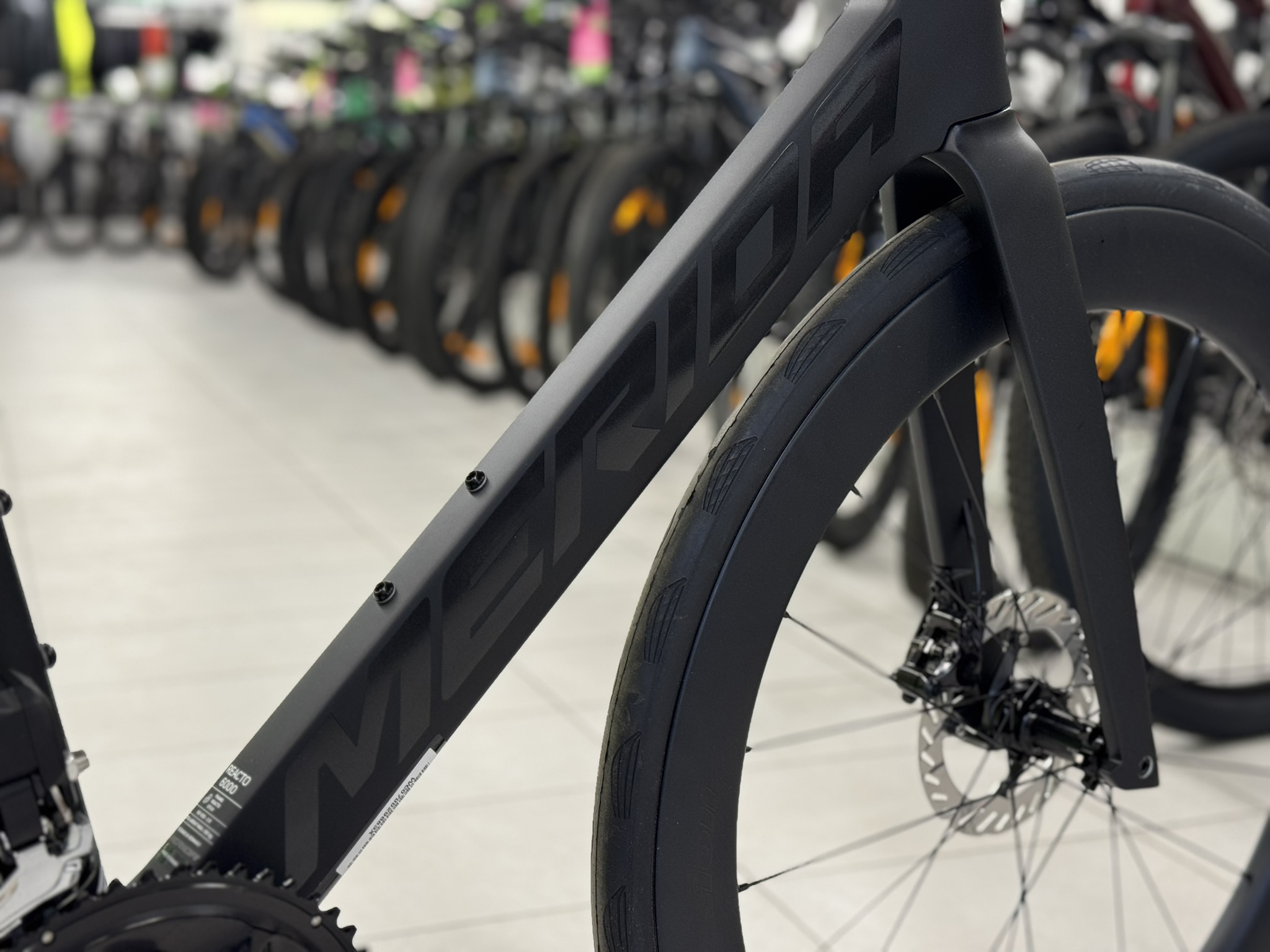 Boční pohled rámu