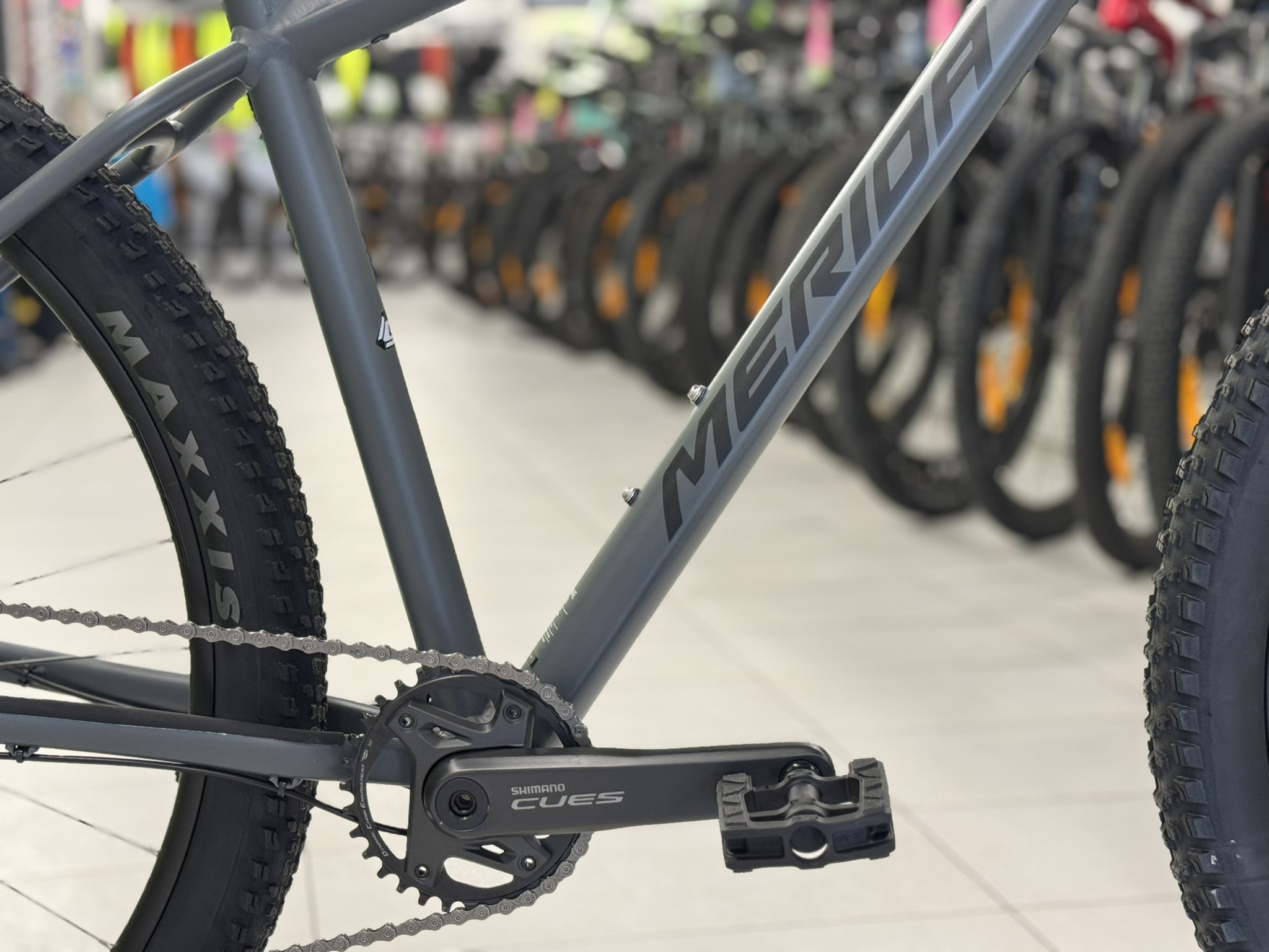 Boční pohled rámu