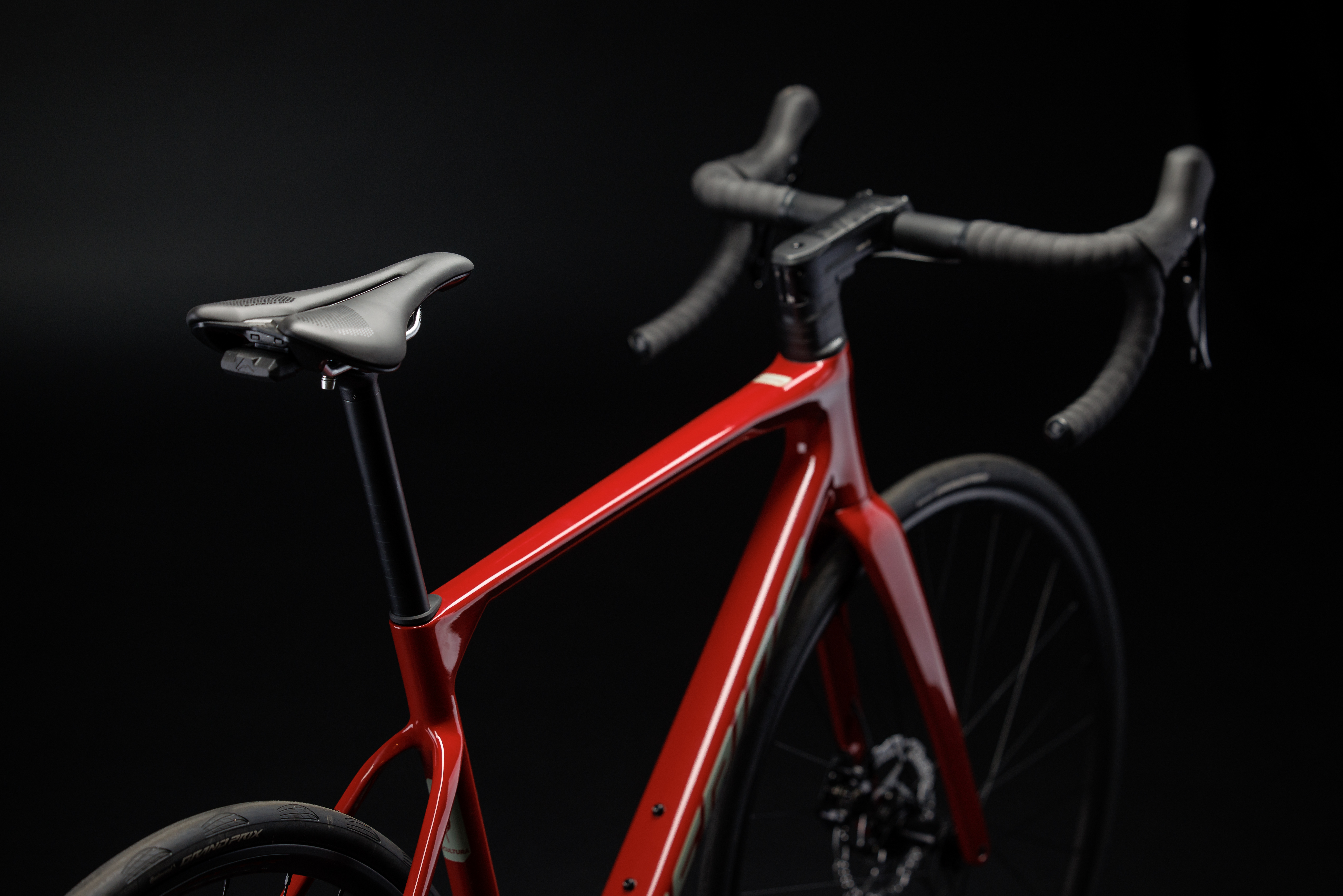 Boční pohled rámu