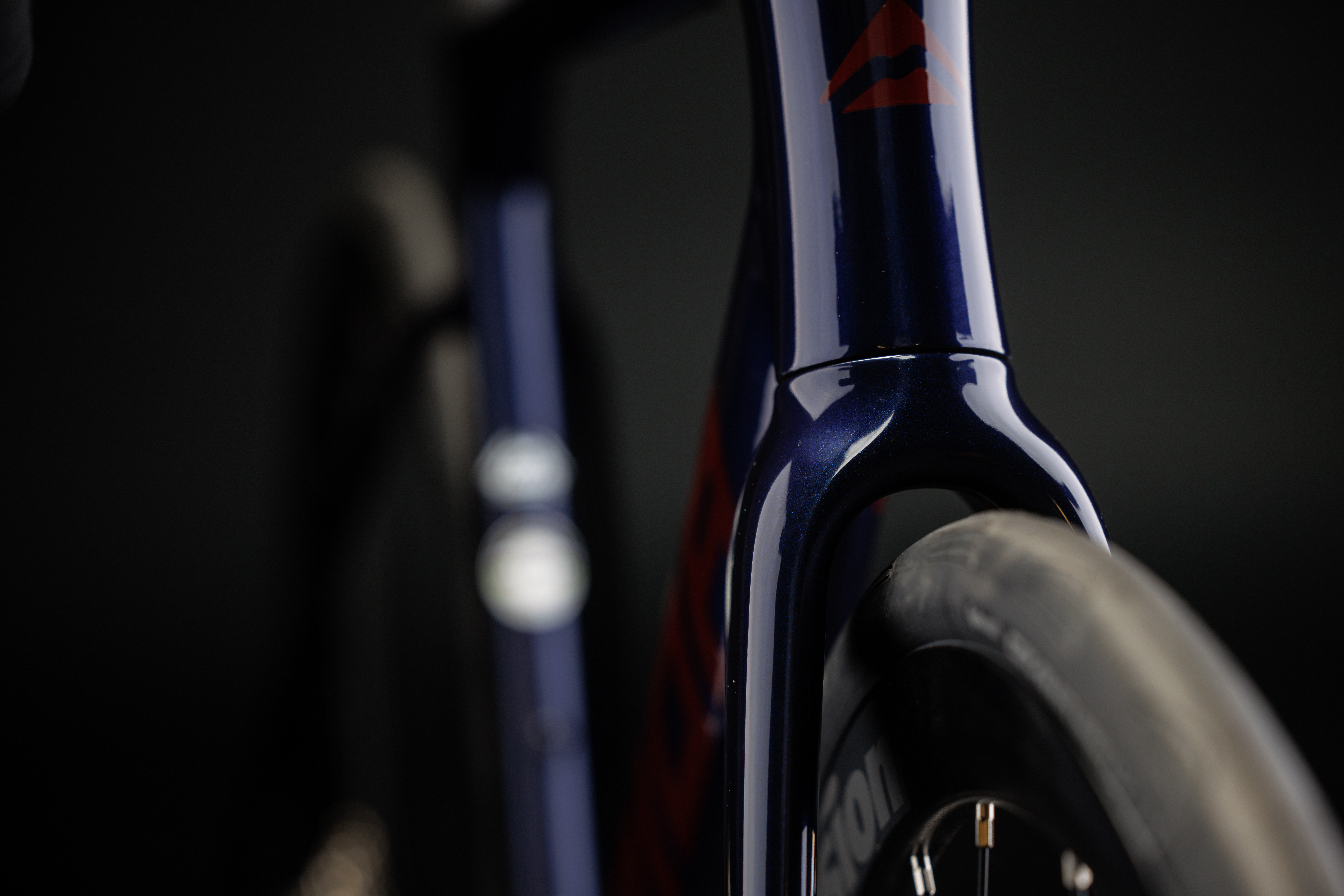 Boční pohled rámu