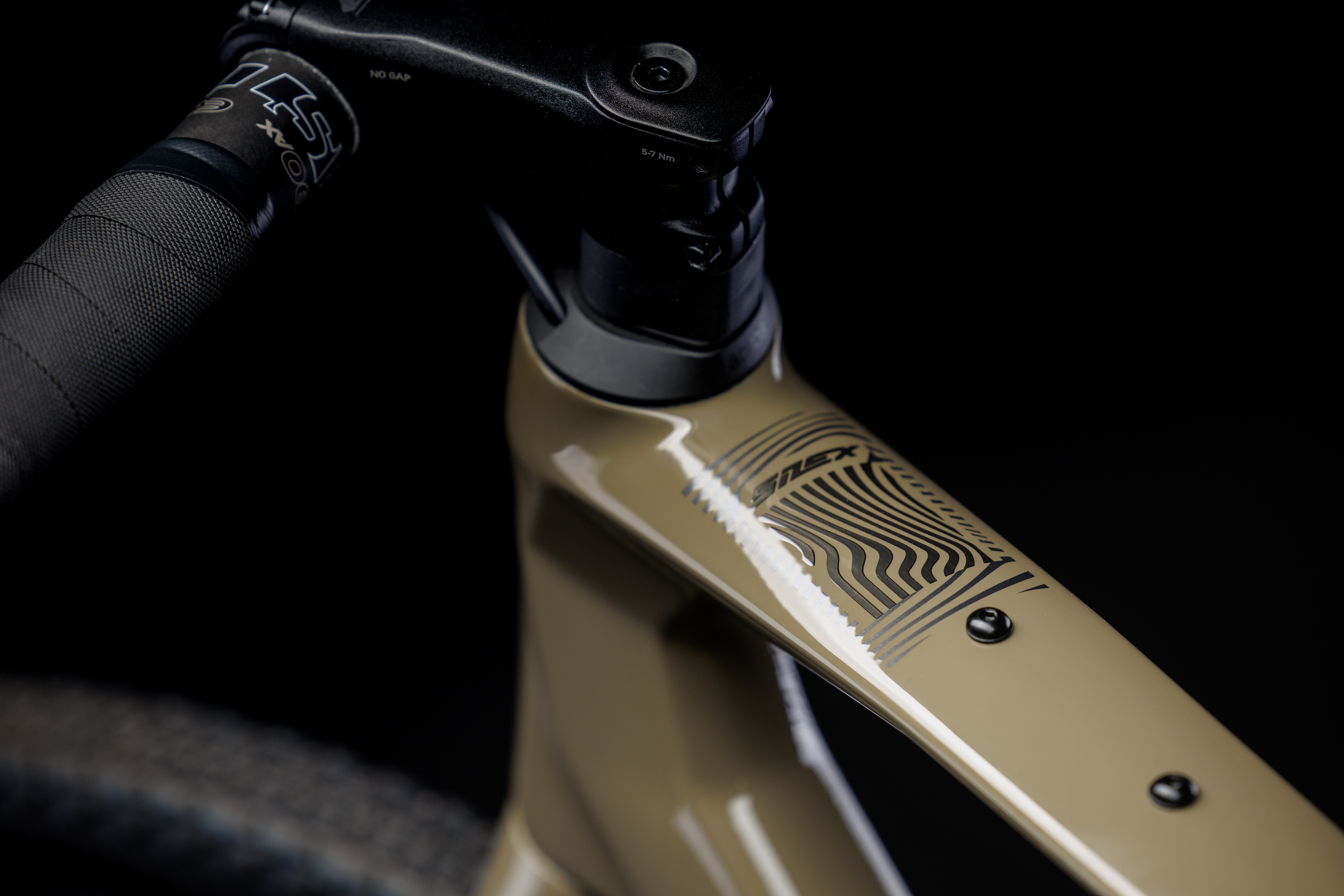 Boční pohled rámu